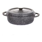 Aryıldız T-T Cast Alu Granitium 26 Cm Kısa Tencere