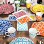 Aryıldız 24 Parça 6 Kişilik Beyaz Desenli Porselen Yemek Takımı - Görsel 2