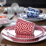 Aryıldız 24 Parça 6 Kişilik Beyaz Desenli Porselen Yemek Takımı - Görsel 3