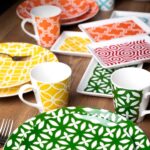 Aryıldız 24 Parça 6 Kişilik Beyaz Desenli Porselen Yemek Takımı - Görsel 4