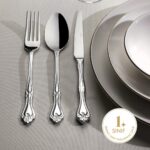 Nehir Lalezar Sade 6 Kişilik 18 Parça Kutulu Çatal Kaşık Bıçak Takımı