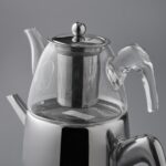 Jumbo 6500 Cam Demlikli Full Metal Sap Çaydanlık - Görsel 2