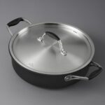 Jumbo New Moment Diamond Siyah Basık Tencere 26 cm