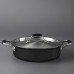 Jumbo New Moment Diamond Siyah Basık Tencere 26 cm - Görsel 3