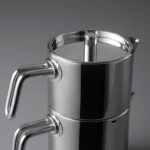 Jumbo Metalix Midi Paslanmaz Çelik 1,2 Litre Gümüş Çaydanlık Düşme Önleyici Kapaklı - Görsel 2