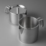 Jumbo Metalix Midi Paslanmaz Çelik 1,2 Litre Gümüş Çaydanlık Düşme Önleyici Kapaklı - Görsel 3