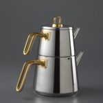 Jumbo Doha Çaydanlık Titanyum Gold