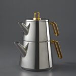 Jumbo Doha Çaydanlık Titanyum Gold - Görsel 2