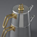 Jumbo Doha Çaydanlık Titanyum Gold - Görsel 3