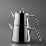 Jumbo Doha 2,3 Lt İndüksiyon Uyumlu Paslanmaz Çelik Çaydanlık - Bulaşık Makinesinde Yıkanabilir Özellikte - Görsel 2