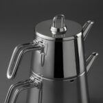 Jumbo Doha 2,3 Lt İndüksiyon Uyumlu Paslanmaz Çelik Çaydanlık - Bulaşık Makinesinde Yıkanabilir Özellikte - Görsel 3