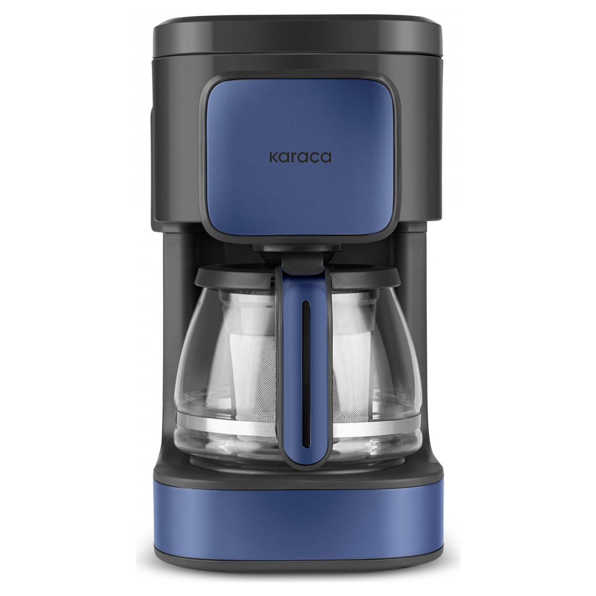 110001144554361.jpg Karaca Just Coffee Aroma 2 In 1 Filtre Kahve ve Çay Demleme Makinesi Marine - Görsel 1