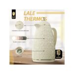 Lale Thermos cam termos 9034 Tıramısu 1,6 Lt Soğuk Sıcak Su ve Çay Termosu - Görsel 4