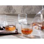 Madame Coco Cam Desenli Viski Bardağı 4'lü Set Şık Sunum ve Servis İçin Özel Tasarım - Görsel 2
