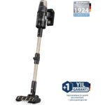 Blaupunkt A70 30.000Pa POWER Emiş Güçlü Şarjlı Dikey Süpürge - 110 dk Uzun Pil | HEPA Filtre | 650W | Gold