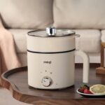 Mioji Mio EP35 600W 1.8L Çok Fonksiyonlu Buharlı ve Yağda Pişirme Özellikli Elektrikli Pişirici - Beyaz - Görsel 5