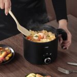 Mioji Mio EP35 600W 1.8L Çok Fonksiyonlu Buharlı ve Yağda Pişirme Özellikli Elektrikli Pişirici - Siyah - Görsel 3