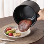 Mioji Mio EP35 600W 1.8L Çok Fonksiyonlu Buharlı ve Yağda Pişirme Özellikli Elektrikli Pişirici - Siyah - Görsel 5