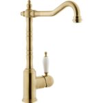 Storemax Verona A4215433 Eviye Bataryası, 265 mm Yükseklik, 12 Litre/dk Akış Hızı, Saten Altın