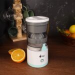 Liçi Kablosuz Taşınabilir Şarjlı Narenciye Sıkacağı Portakal Meyve Sıkacağı - Görsel 3