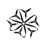 B Baosity Baosity Ayarlanabilir Çarşaf Tutucu Askı Kanepe Yastık Yatak Levhalar Için Sac Klip Siyah (Yurt Dışından)