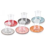 Karaca Andy Reaktif 6 Kişilik 12 Parça Çay Seti