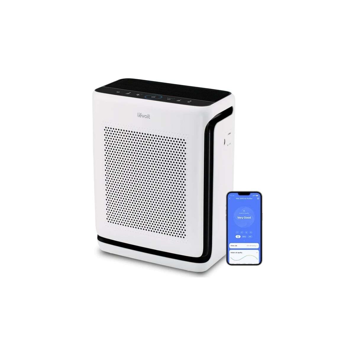 110001153110359.jpg Levoit Vital 200S Pro Akıllı Gerçek Hepa Hava Temizleme Cihazı - Görsel 1