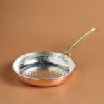 Karaca Ahlat Bakır Tava 22 cm Kahverengi 1 Adet Şık Tasarım ve Dayanıklı Malzeme