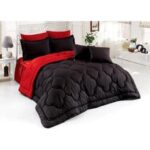 Sens Moi Uyku Seti 4 Parça - Tek Kişilik - Delüx - Pamuklu Kumaş - Silikon Dolgulu