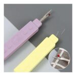 Omilife 2'si 1 Arada Dikiş Sökme ve Iğne Iplik Takma Aparatı Pratik Kullanımlı Çift Fonksiyonlu Dikiş Yardımcısı Ergonomik Saplı Küçük Boy Kullanışlı Dikiş Aksesuarı Ev ve Seyahat Için Uygun - Görsel 2