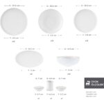 Karaca Stream Bone Merope 53 Parça 12 Kişilik Yemek Takımı Gold - Görsel 2