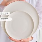 Karaca Stream Bone Merope 53 Parça 12 Kişilik Yemek Takımı Gold - Görsel 5