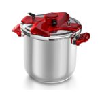 Hascevher Galaxy 7 lt Kırmızı Matik Düdüklü Tencere - Görsel 2