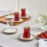 Karaca Florus 12 Parça 6 Kişilik Çay Seti