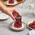 Karaca Florus 12 Parça 6 Kişilik Çay Seti - Görsel 4