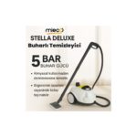 Mieco Stella Deluxe  5 Bar/ 2100W / Çok Fonksiyonlu 25 Parça Buharlı Temizleme Makinası - Beyaz - Görsel 3