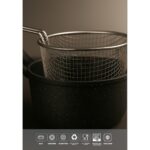 Polochef POLOCHEF Melda Granit Kızartma Tavası 20CM Patates Kızartma Fritöz Telli - Görsel 4