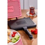 Polochef Döküm Granit Ocak Üstü El Tost Makinası - Görsel 3