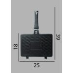 Polochef Döküm Granit Ocak Üstü El Tost Makinası - Görsel 4