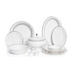 Maxx Doria Palace Silver Ivy 12 Kişilik 72 Parça Yemek Takımı