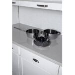 Güneşlife 3 Parça Paslanmaz Çelik Tencere & Tava Seti 15CM - Görsel 4