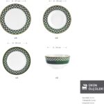 Karaca Bangu 24 Parça 6 Kişilik Yemek Takımı - Görsel 2