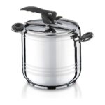 Hascevher Esila 9,0 Lt Düz Düdüklü Tencere-Siyah - Görsel 2