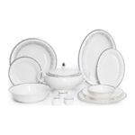 Maxx Doria Palace Silver Paisley 12 Kişilik 72 Parça Yemek Takımı