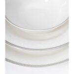 Maxx Doria Palace Silver Paisley 12 Kişilik 72 Parça Yemek Takımı - Görsel 3