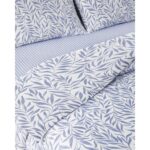 English Home Leaf Dream Kolay Ütülenir Tek Kişilik Nevresim Takımı 160X220 cm Mavi - Görsel 4