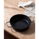 Madame Coco Noir Titanyum Sahan - Siyah - 22 cm