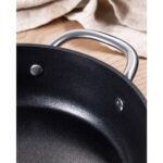 Madame Coco Noir Titanyum Sahan - Siyah - 22 cm - Görsel 3