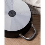 Madame Coco Noir Titanyum Sahan - Siyah - 22 cm - Görsel 5