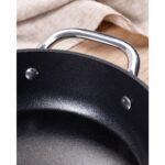 Madame Coco Noir Titanyum Sahan - Siyah - 20 cm - Görsel 3